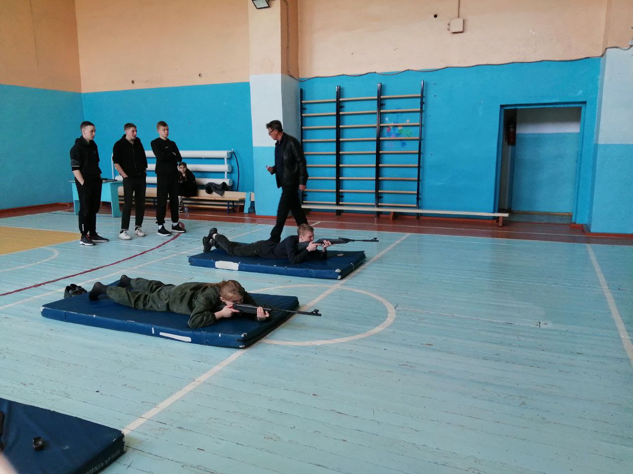 Сборка и разборка АК - 74.  Стрельба из пневматической винтовки.