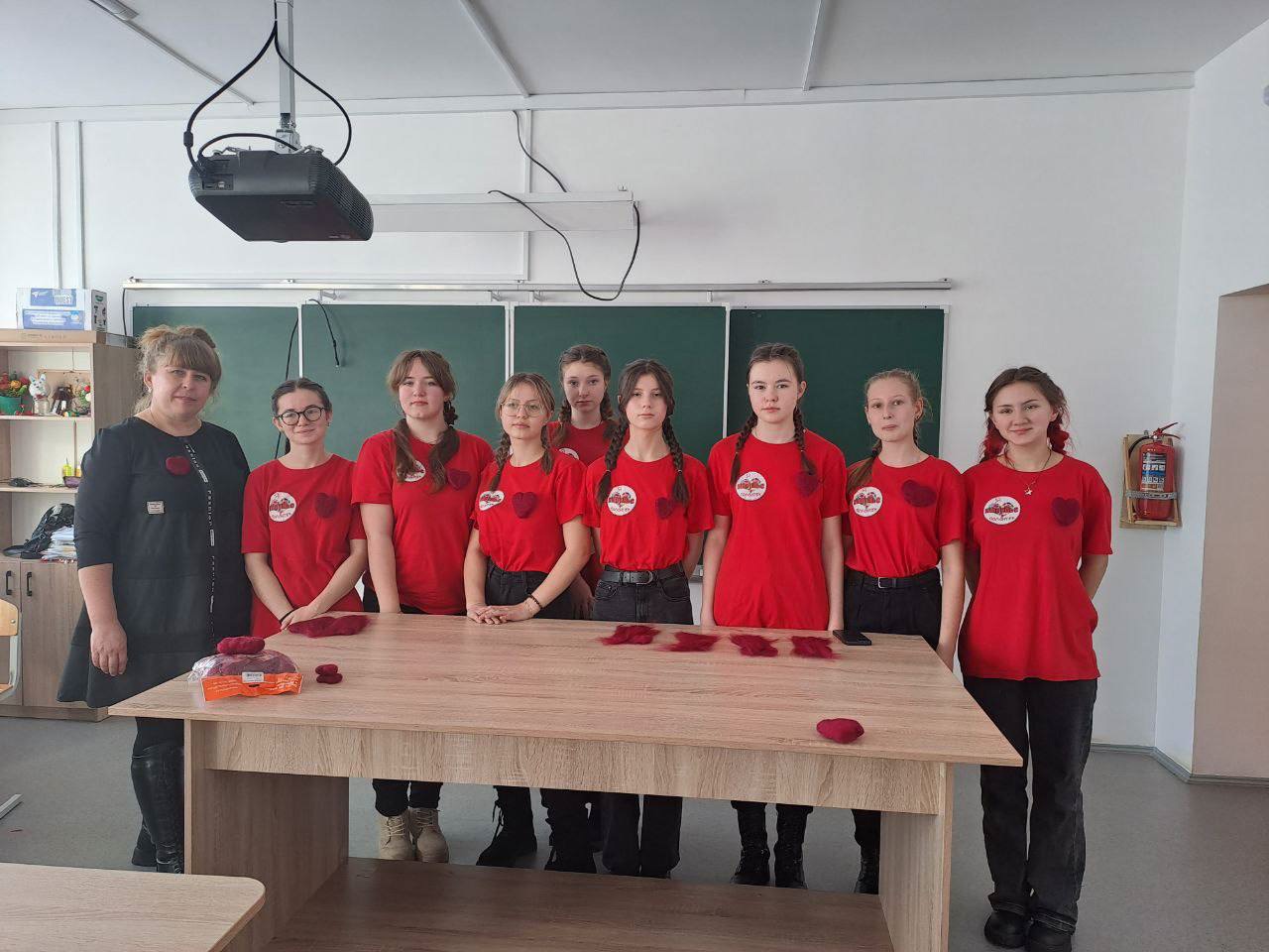 Районный слёт волонтёров.