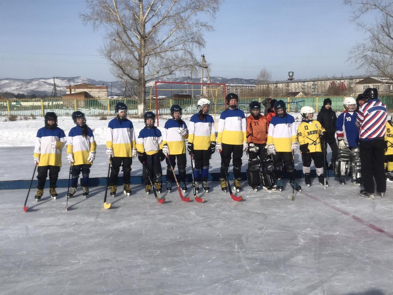 Чемпионат Республики Бурятия по хоккею с мячом..